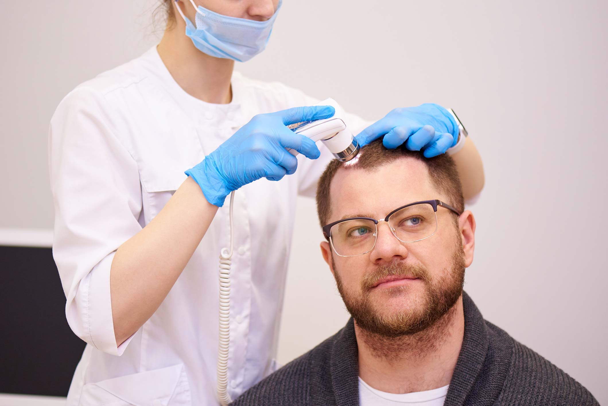 Hairloss in men
